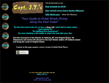 Tablet Screenshot of capt-jt.com